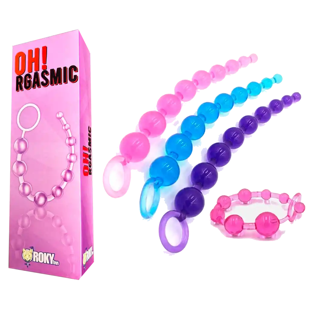 Bolas Anales Vaginales Silicona 30cm Kegel Dilatador Anal Hombres Y Mujeres