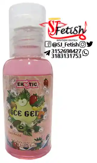 Lubricante Frio Tutti Frutti 40ml Ice Gel