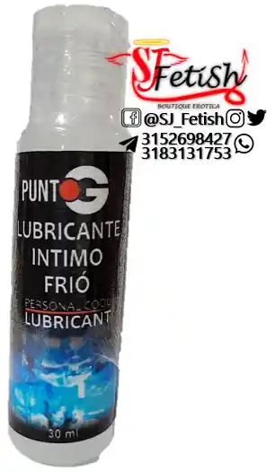 Lubricante Frio 30ml Punto G