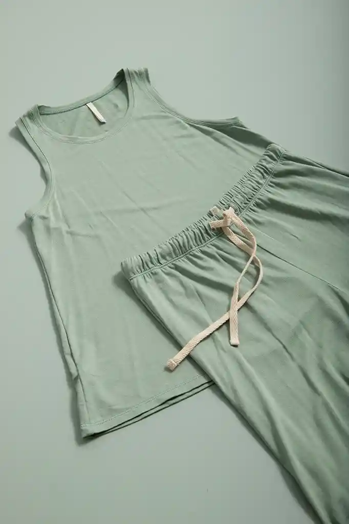 Pijama Pantalon Capri Dama Talla M