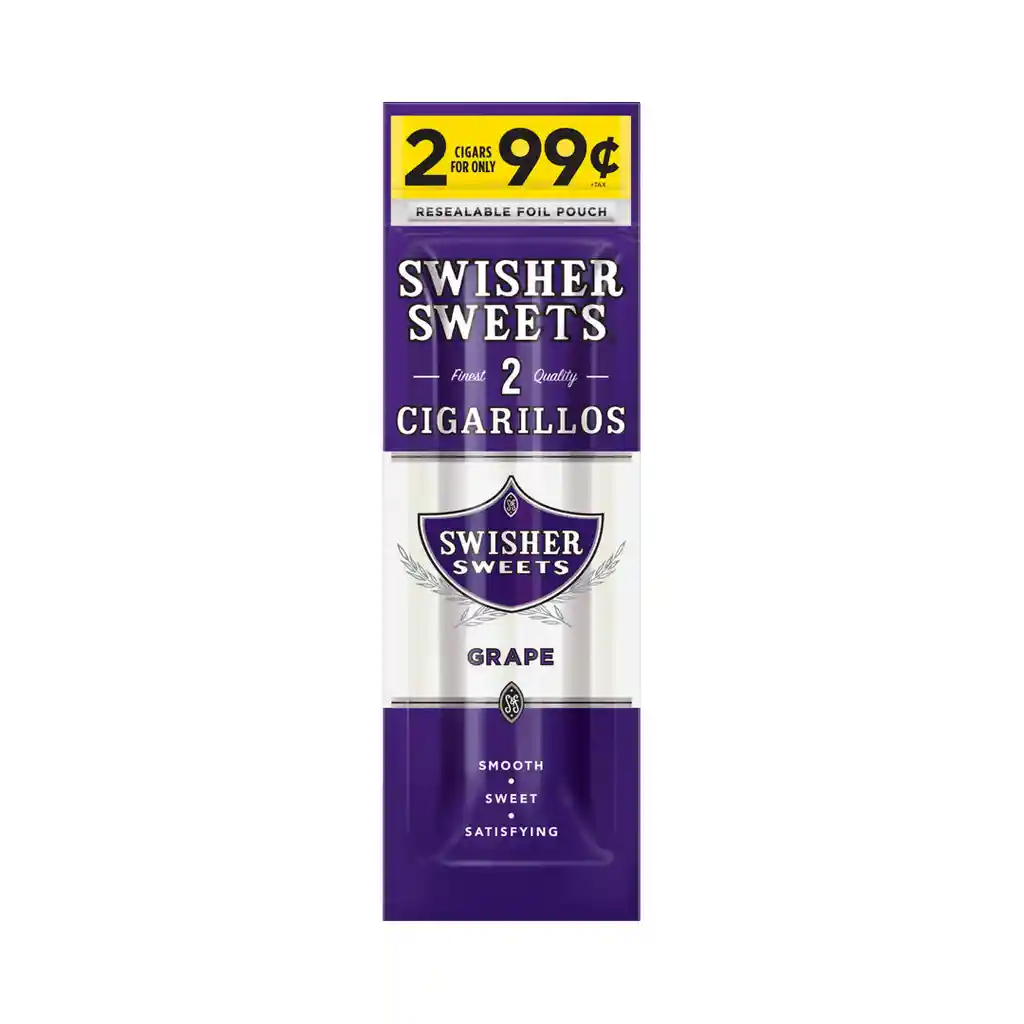 Swisher Sweets Grape 2 Cigarillos