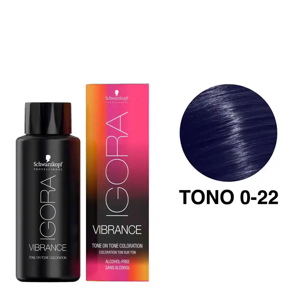 Igora Vibrance Tono 0-22 Concentrado Humo 60ml