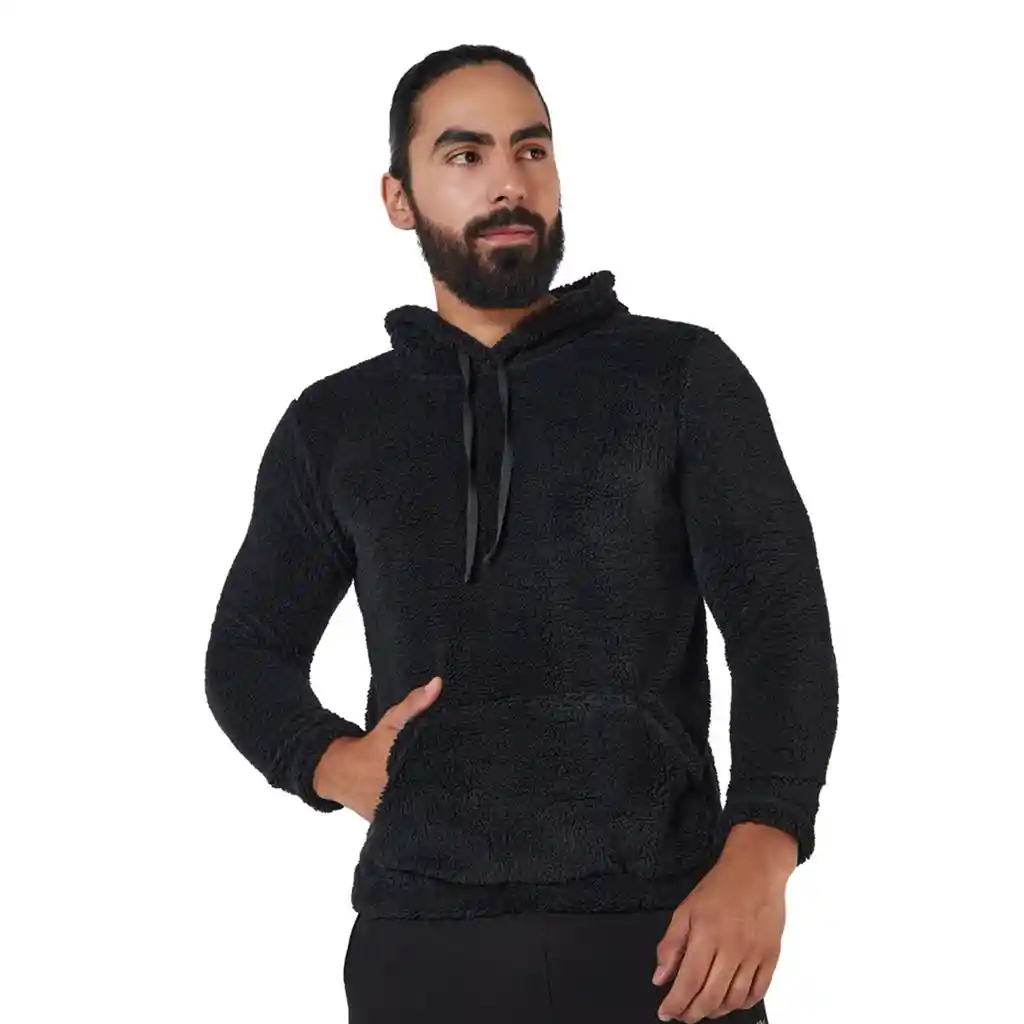 Hoodie Térmico Hombre Nevado Del Huila Talla Xl Negro