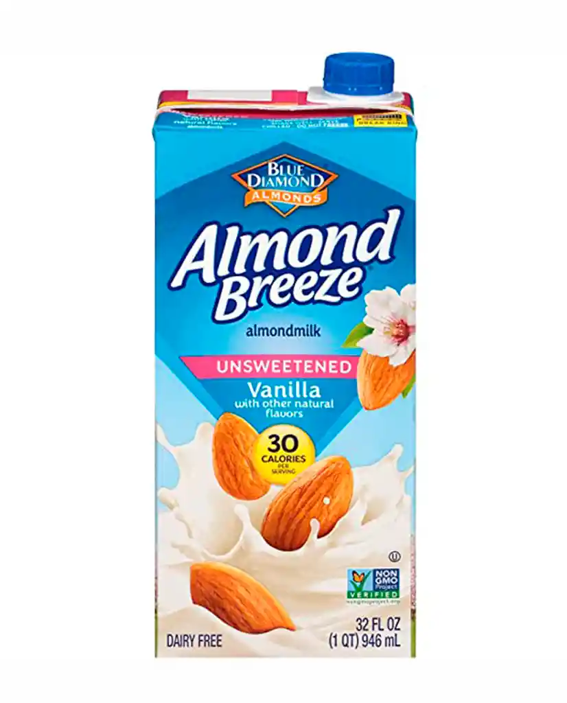 Leche De Almendras Vainilla Almond Breeze 946 Gr