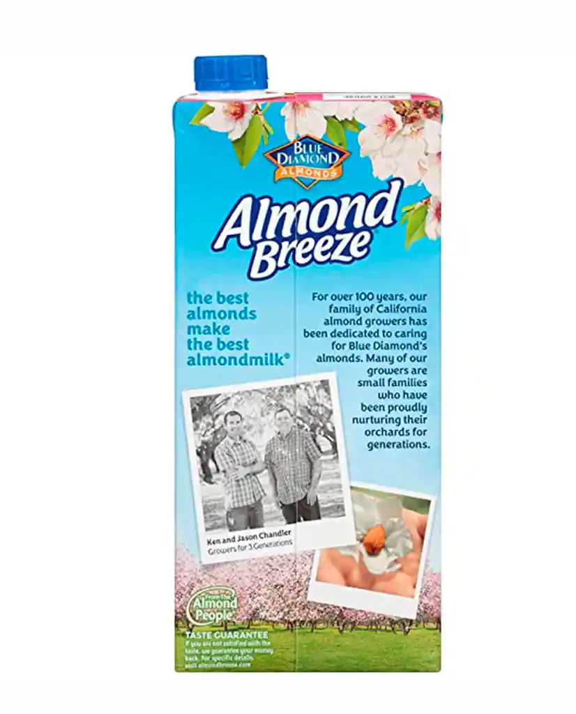 Leche De Almendras Vainilla Almond Breeze 946 Gr