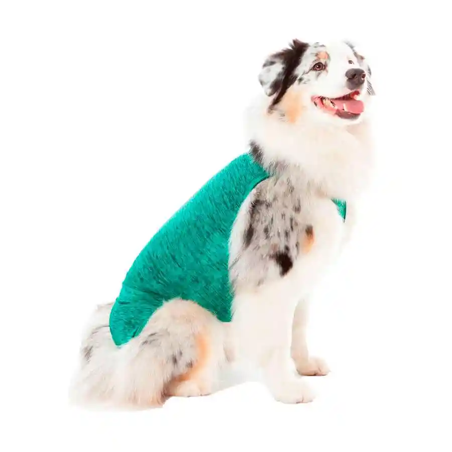 Ropa Post Quirúrgica Canino Hembra Verde 8 (13 A 16 Kg)