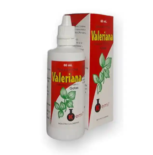 Valeriana Gotas X 60 Ml Kemi