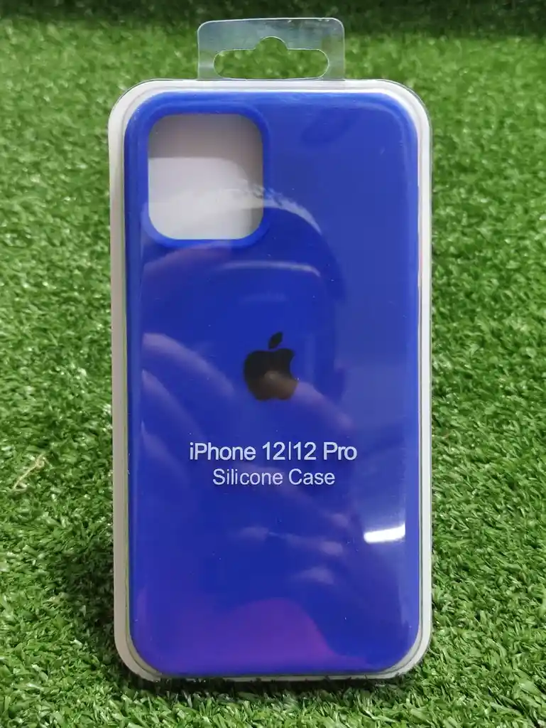 Iphone 12 Pro | Forro Protector| Silicone Case | Azul | Iphone | Carcasa | Funda | Anti Humedad