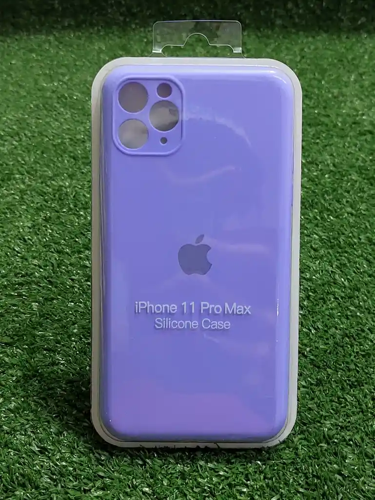 Iphone 11 Pro Max | Forro Protector| Silicone Case | Lila | Iphone | Carcasa | Funda | Anti Humedad