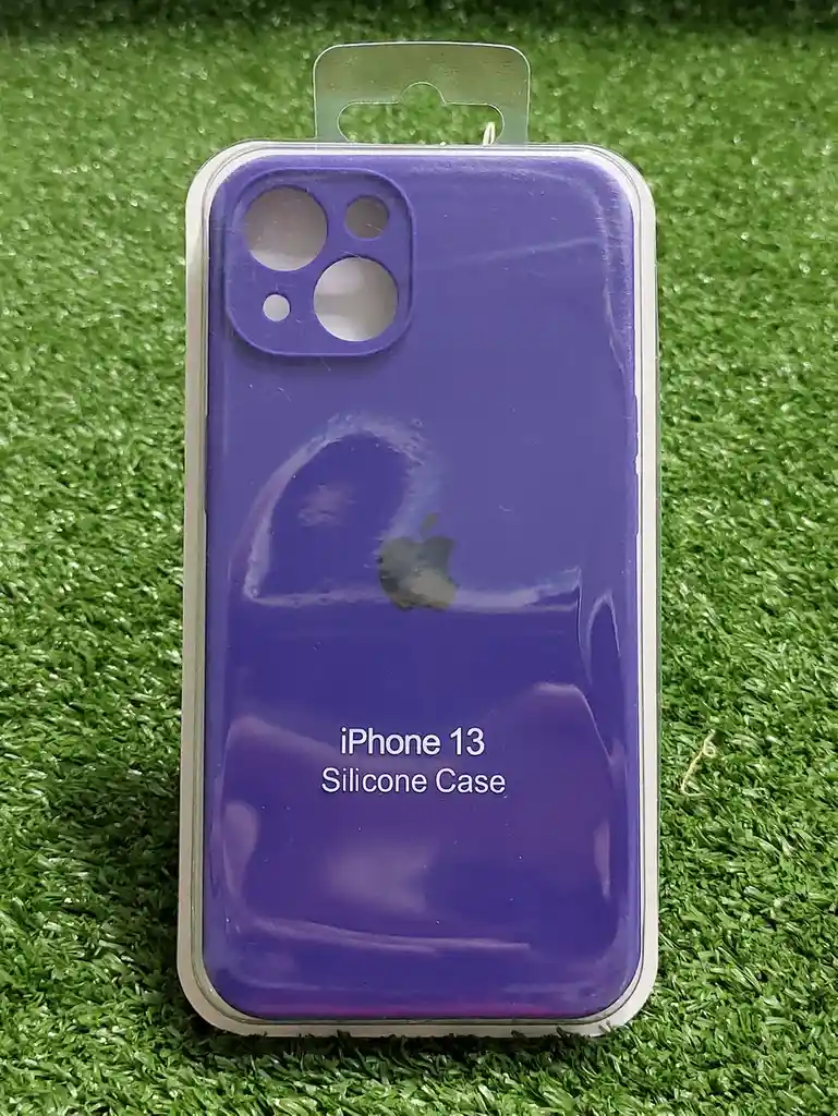 Iphone 13 | Forro Protector| Silicone Case | Morado | Iphone | Carcasa | Funda | Anti Humedad