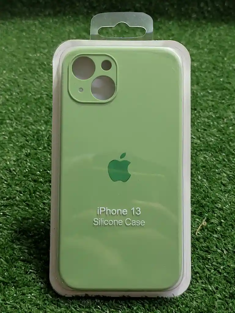 Iphone 13 Forro Protector| Silicone Case | Verde Suculenta | Iphone | Carcasa | Funda | Anti Humedad