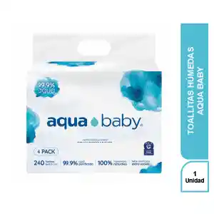 Aqua Baby Toallitas Húmedas para Bebé