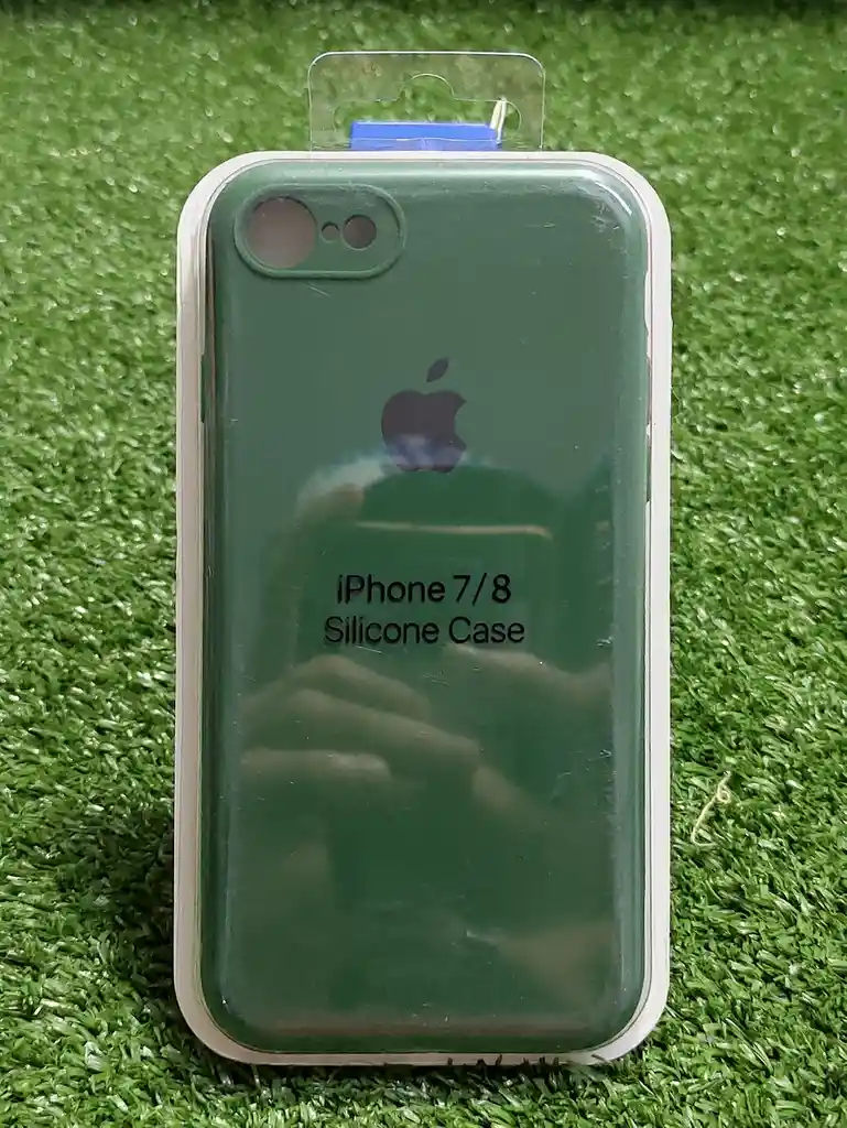 Iphone 8 | Forro Protector| Silicone Case | Verde Pino | Iphone | Carcasa | Funda | Anti Humedad