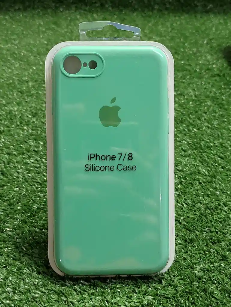 Iphone 7 | Forro Protector| Silicone Case | Verde Aguamarina | Iphone | Carcasa | Funda | Anti Humedad