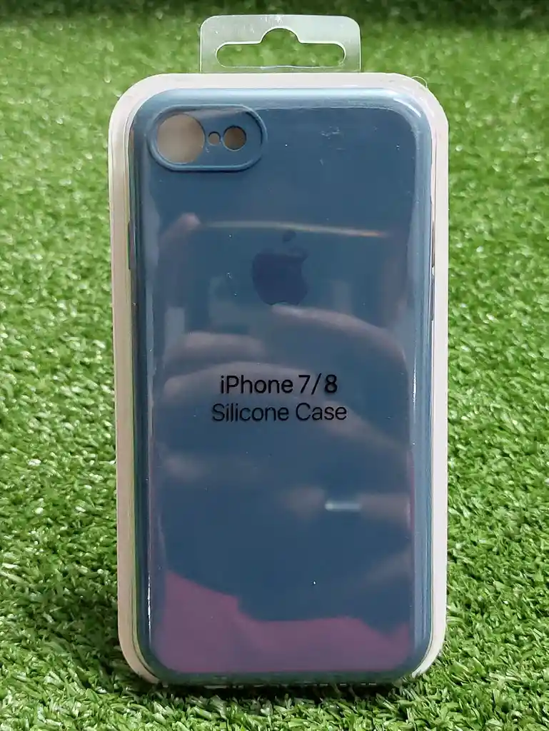 Iphone 8 | Forro Protector| Silicone Case | Azul Pavo Real | Iphone | Carcasa | Funda | Anti Humedad