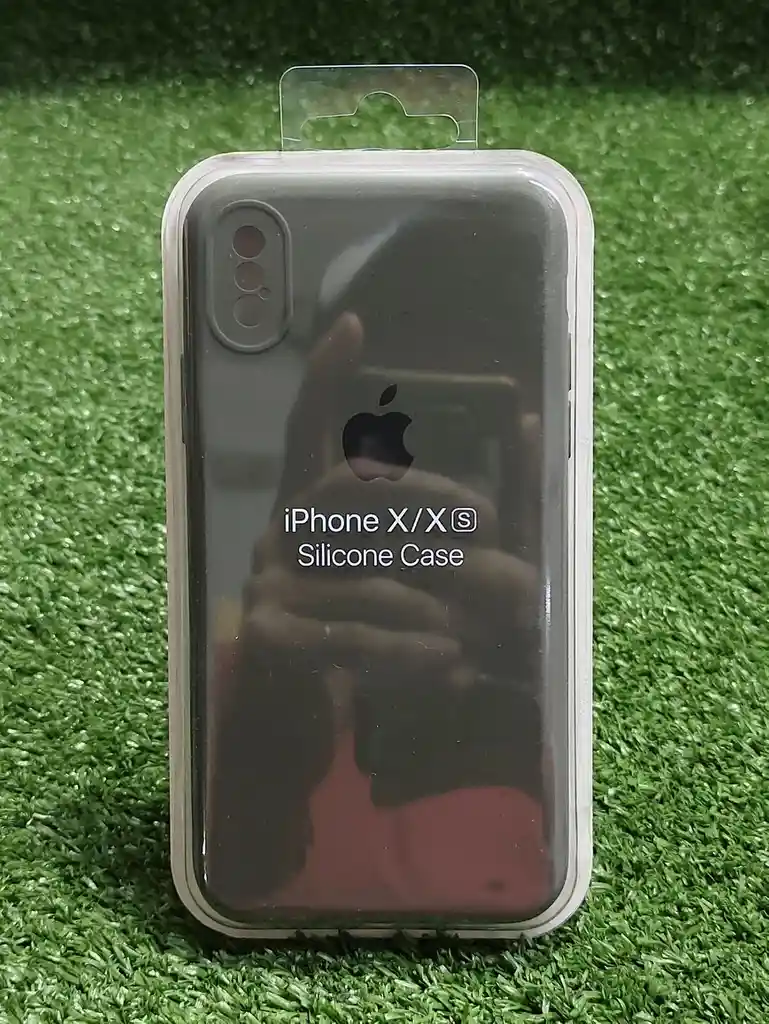 Iphone X | Forro Protector| Silicone Case | Verde Militar | Iphone | Carcasa | Funda | Anti Humedad