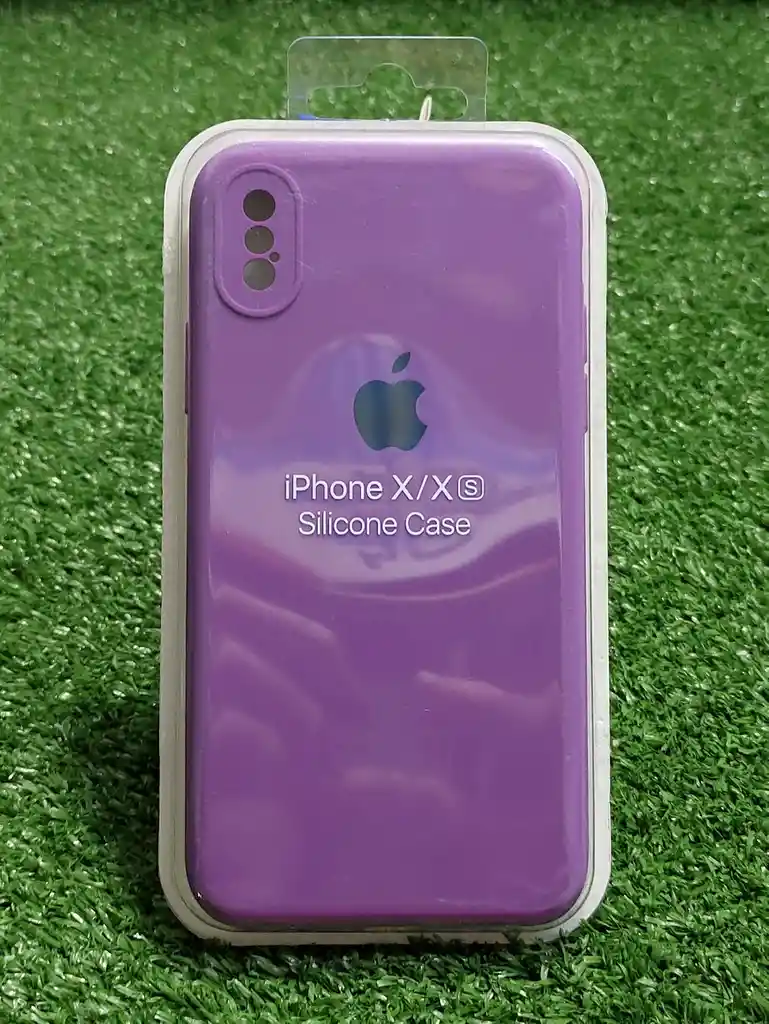 Iphone X | Forro Protector| Silicone Case | Purpura | Iphone | Carcasa | Funda | Anti Humedad