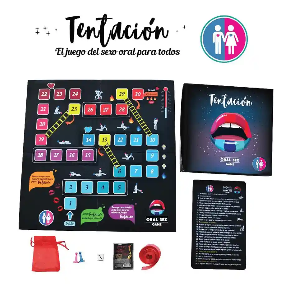 Juego Erótico Tentación - Oral Sex Games