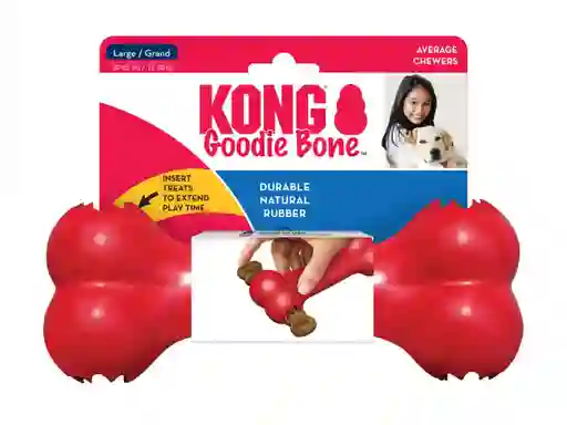 Kong Goodie Bone Rojo Large