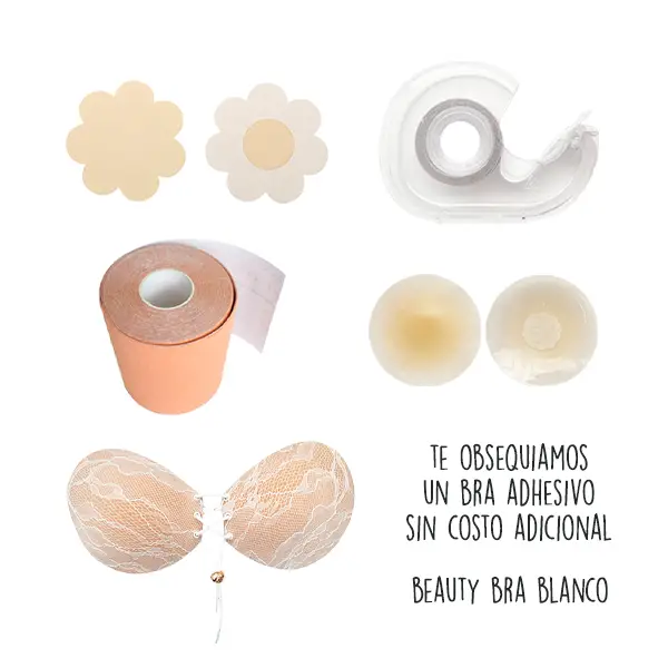 Kit / Mi Lugar Favorito Soy Yo + Beauty Bra C/36 Blanco