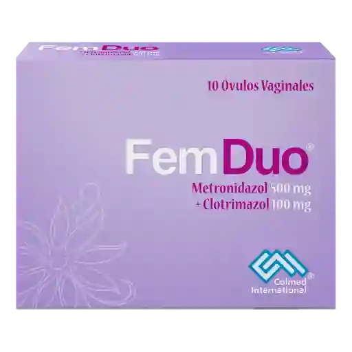 Duo Ovulos Fem(Metronidazol 500Mg/Clotrimazol 100Mg)