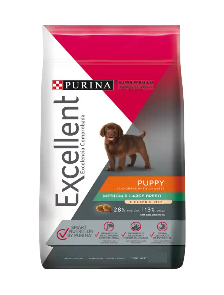 Purina Excellent Puppy Medium Large Breed X3kg