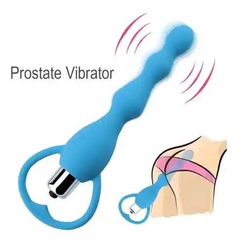 Estimulador Anal Beads Con Vibración