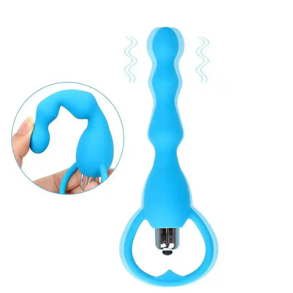 Estimulador Anal Beads Con Vibración