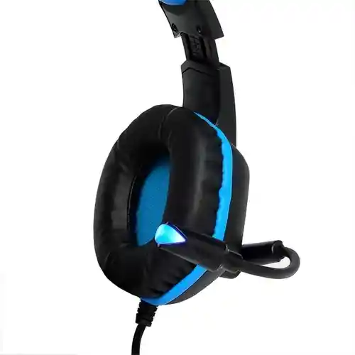 Diadema Gamer Tech Gt15d Led Sonido 7.1 Usb Jack 3.5