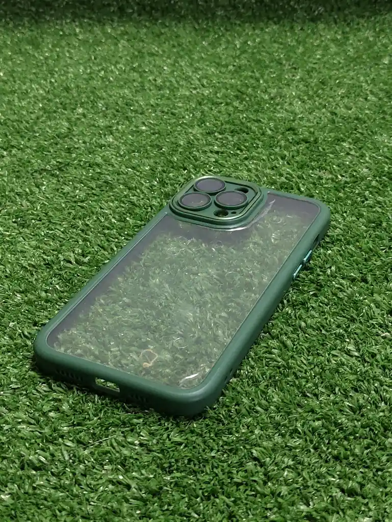 Iphone 13 Pro Max | Forro Protector | Case Rigido | Verde Militar | Creative Case 360 | Bordes Reforzados | Iphone | Carcasa | Funda | Anti Humedad | Full Proteccion