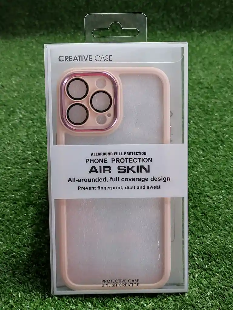 Iphone 13 Pro Max | Forro Protector | Case Rigido | Crema | Creative Case 360 | Bordes Reforzados | Iphone | Carcasa | Funda | Anti Humedad | Full Proteccion