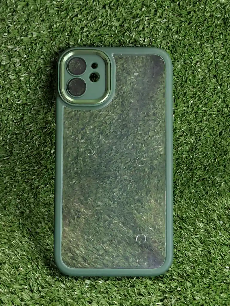 Iphone 11 | Forro Protector | Case Rigido | Verde Militar | Creative Case 360 | Bordes Reforzados | Iphone | Carcasa | Funda | Anti Humedad | Full Proteccion