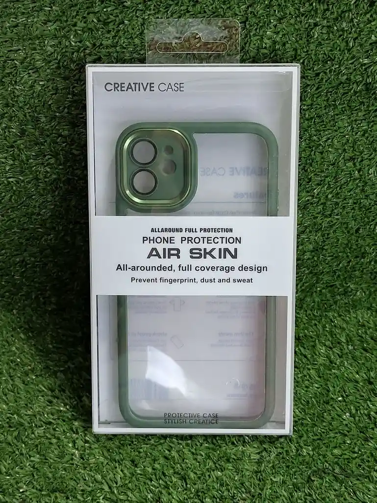 Iphone 11 | Forro Protector | Case Rigido | Verde Militar | Creative Case 360 | Bordes Reforzados | Iphone | Carcasa | Funda | Anti Humedad | Full Proteccion