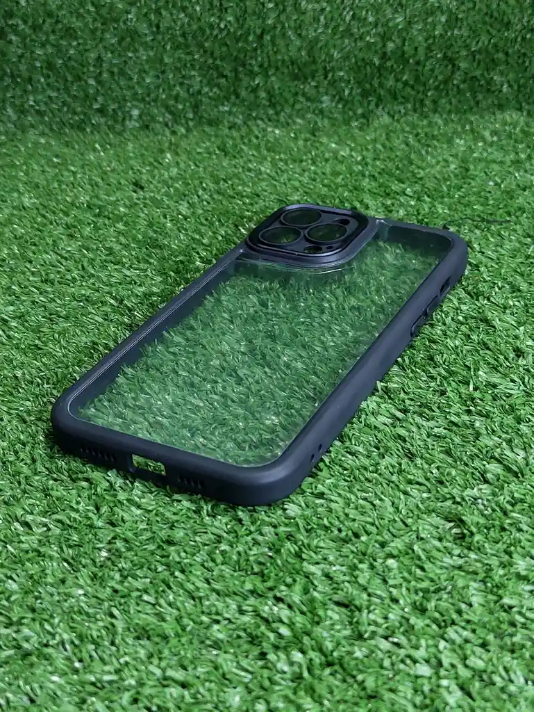 Iphone 12 Pro Max | Forro Protector | Case Rigido | Negro | Creative Case 360 | Bordes Reforzados | Iphone | Carcasa | Funda | Anti Humedad | Full Proteccion