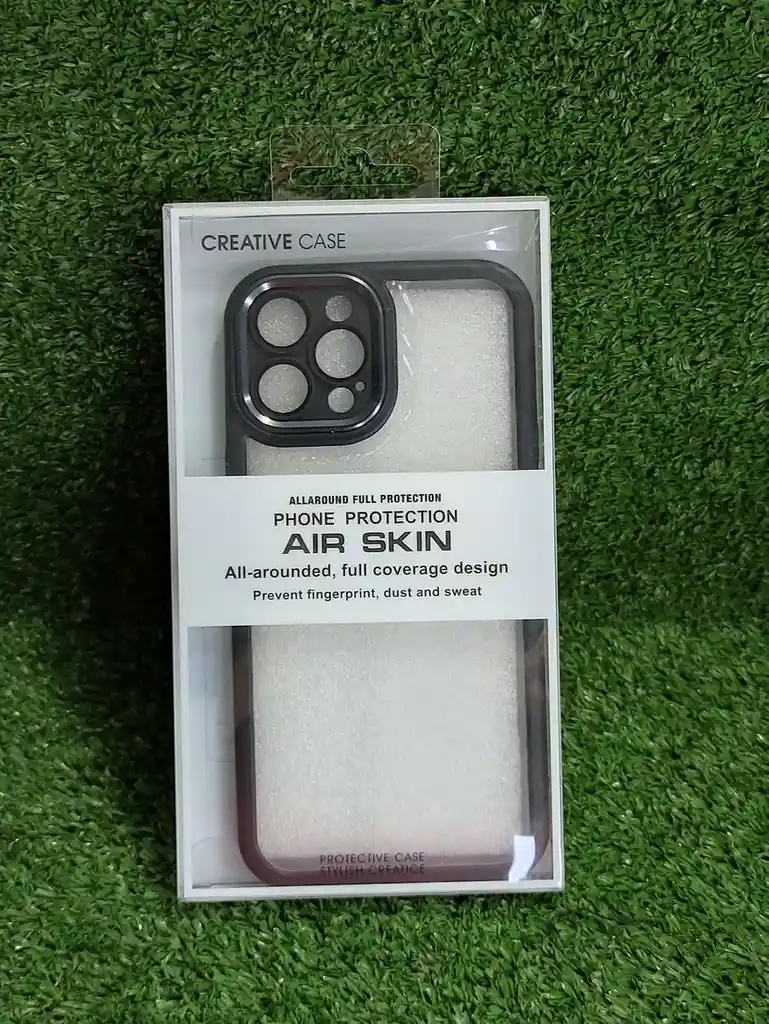 Iphone 12 Pro Max | Forro Protector | Case Rigido | Negro | Creative Case 360 | Bordes Reforzados | Iphone | Carcasa | Funda | Anti Humedad | Full Proteccion