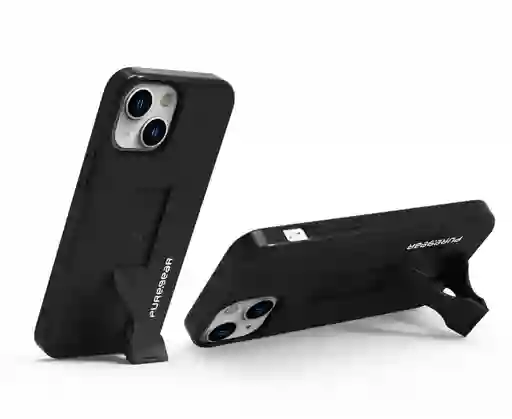 Protector Puregear Iphone 14 / 13 Slimstik Con Soporte Negro 6.1