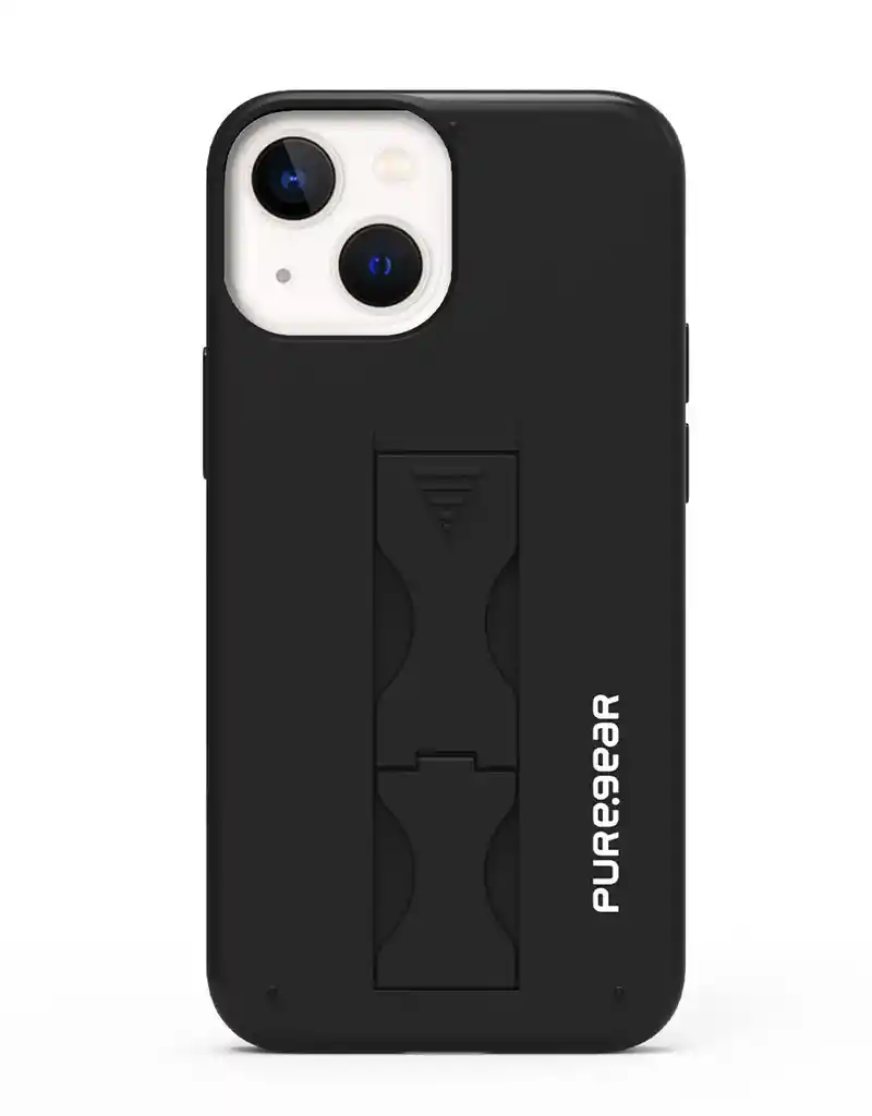 Protector Puregear Iphone 14 / 13 Slimstik Con Soporte Negro 6.1