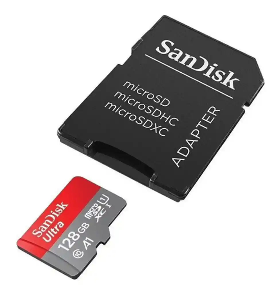 Sandisk Tarjeta De Memoriasdsquar-128G-Gn6Mn Ultra Con Adaptador Sd 128Gb