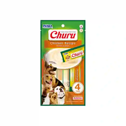 Churu Snackpara Perro Pollo 4Und