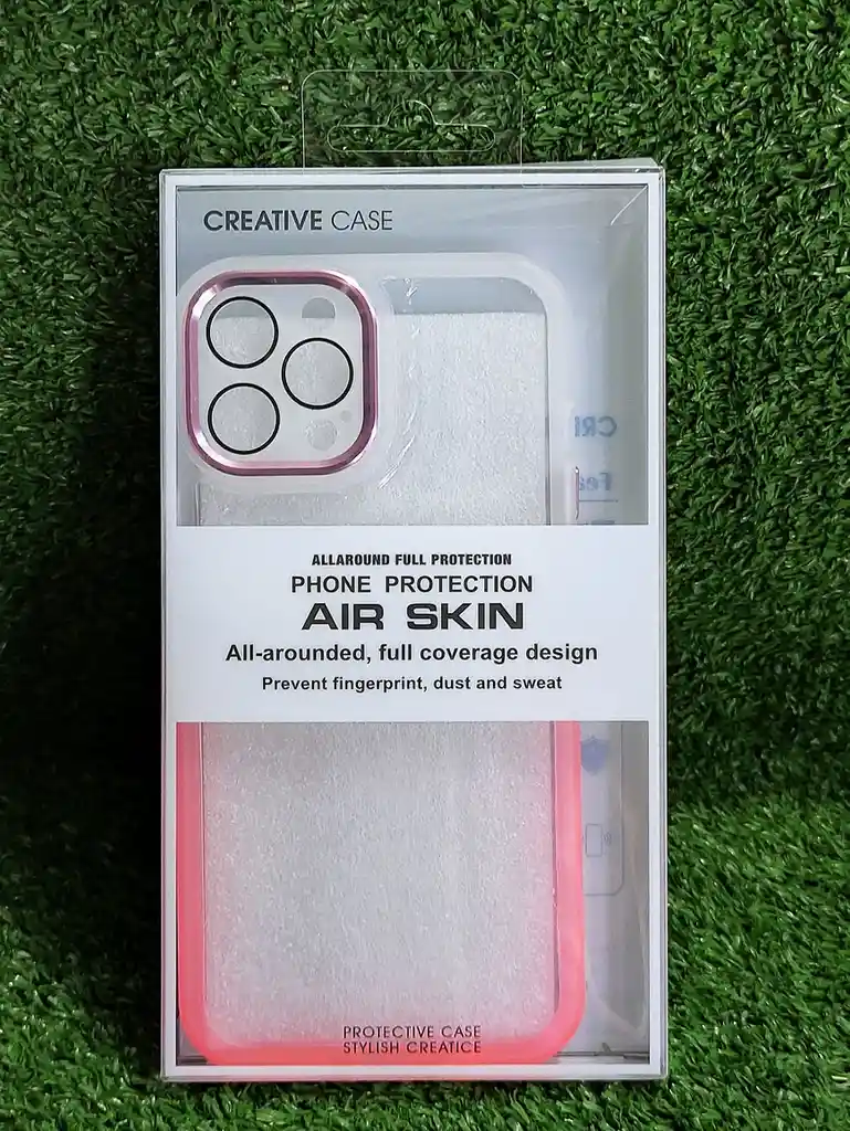 Iphone 12 Pro Max | Forro Protector | Case Rigido | Tornasol Blanco/ Rosado | Creative Case 360 | Bordes Reforzados | Iphone | Carcasa | Funda | Anti Humedad | Full Proteccion