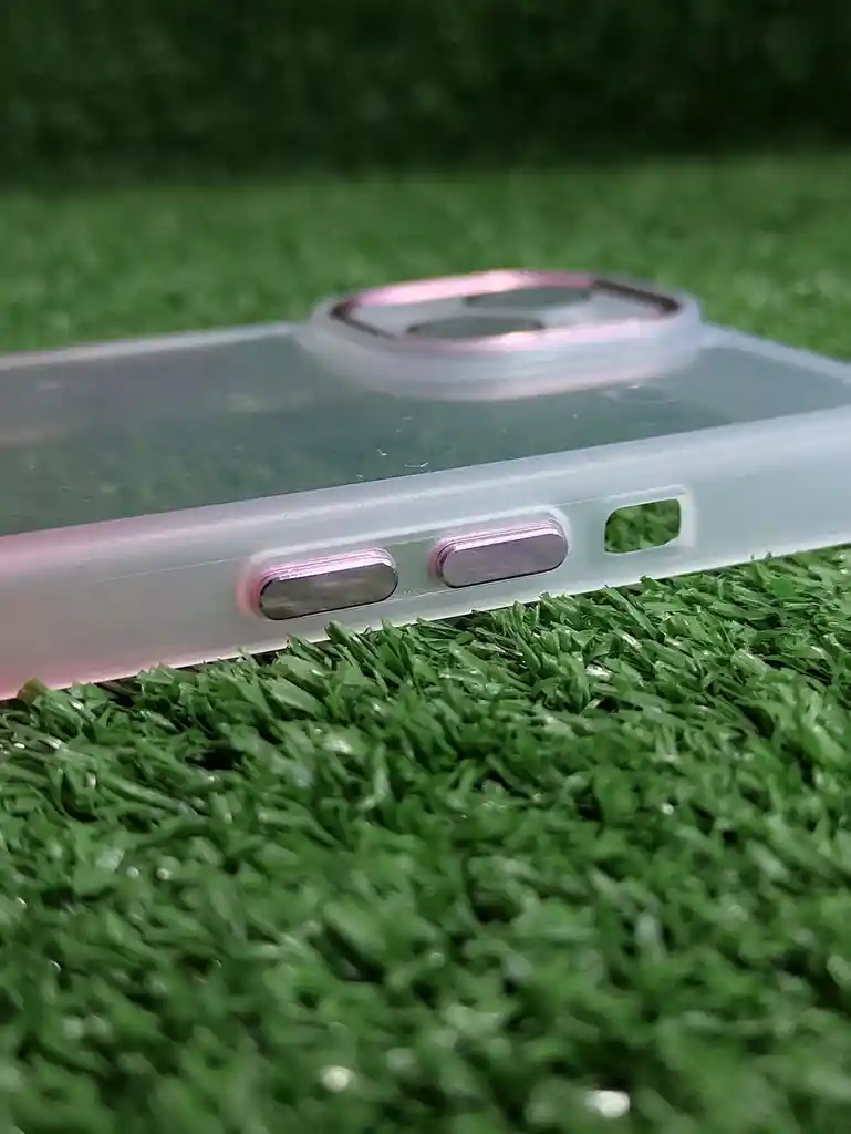 Iphone 13 | Forro Protector | Case Rigido | Tornasol Blanco/ Rosado | Creative Case 360 | Bordes Reforzados | Iphone | Carcasa | Funda | Anti Humedad | Full Proteccion