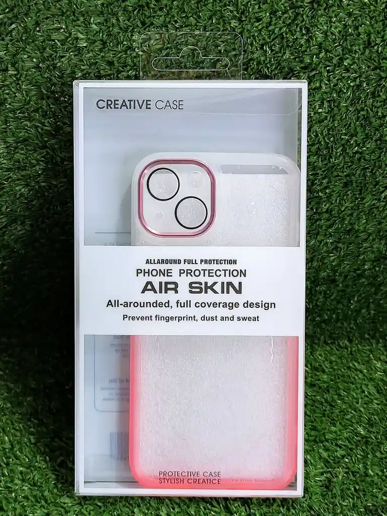 Iphone 13 | Forro Protector | Case Rigido | Tornasol Blanco/ Rosado | Creative Case 360 | Bordes Reforzados | Iphone | Carcasa | Funda | Anti Humedad | Full Proteccion