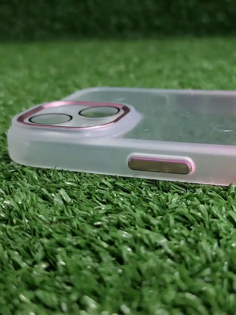 Iphone 13 | Forro Protector | Case Rigido | Tornasol Blanco/ Rosado | Creative Case 360 | Bordes Reforzados | Iphone | Carcasa | Funda | Anti Humedad | Full Proteccion