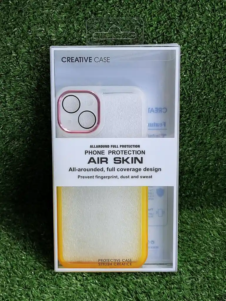 Iphone 13 | Forro Protector | Case Rigido | Tornasol Blanco/ Rosado / Amarillo | Creative Case 360 | Bordes Reforzados | Iphone | Carcasa | Funda | Anti Humedad | Full Proteccion