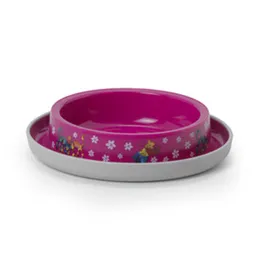 Plato Anti Hormiga Fucsia Para Gato -210ml