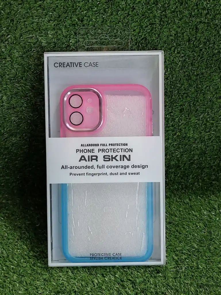 Iphone 11 | Forro Protector | Case Rigido | Tornasol Fucsia/ Azul | Creative Case 360 | Bordes Reforzados | Iphone | Carcasa | Funda | Anti Humedad | Full Proteccion