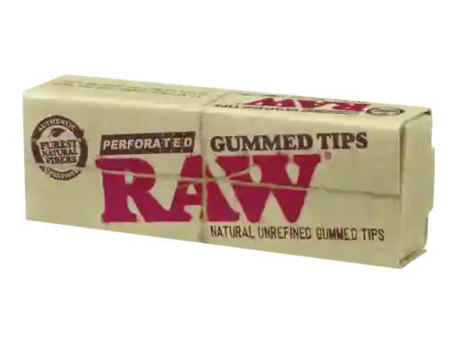 Filtros Raw Perforated Gummed Tips 24/box