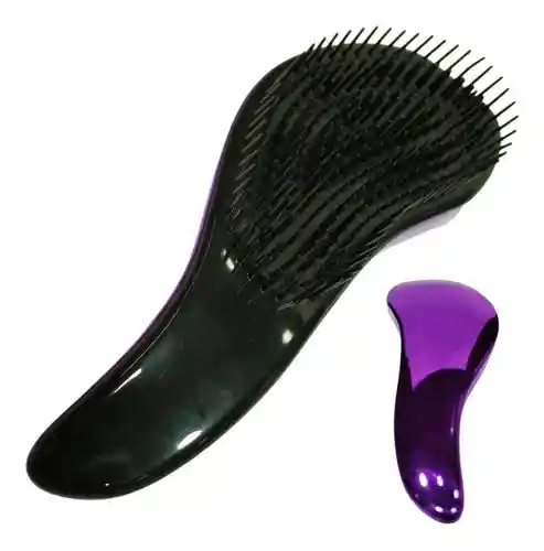 Cepillo Para Cabello Desenreda Suave Viajero Morado