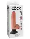 7″ Vibrating Cock With Balls