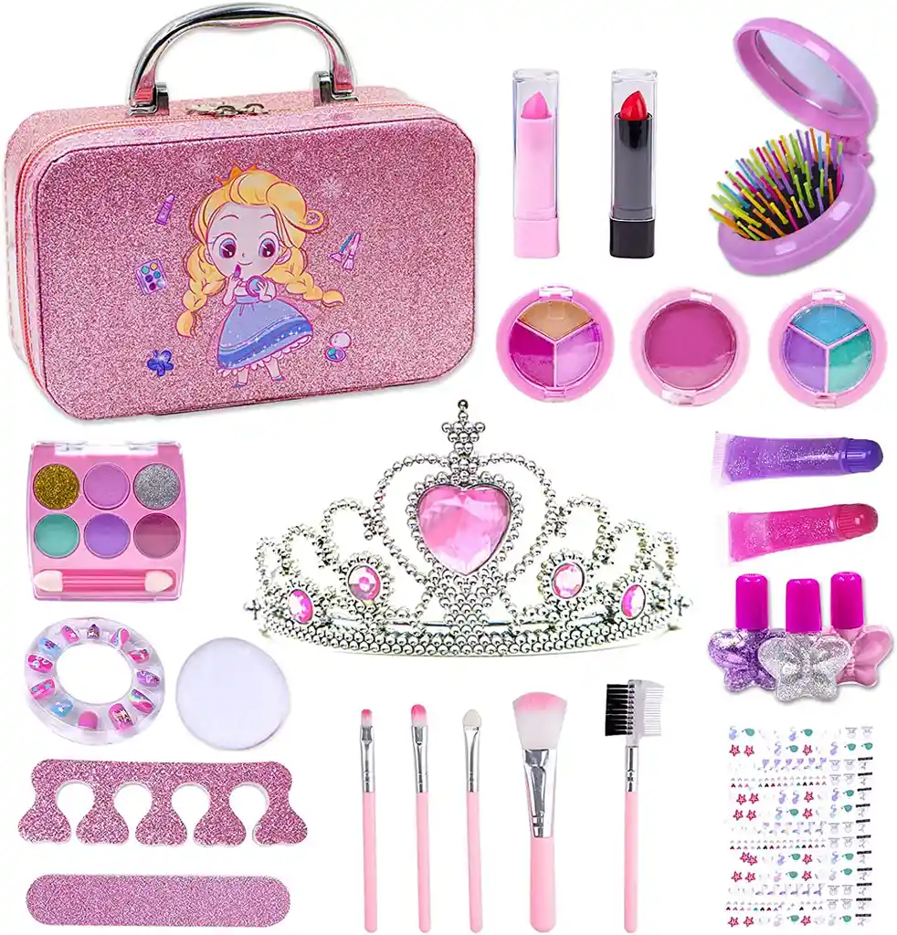 Kit De Maquillaje Estuche De Princesa.